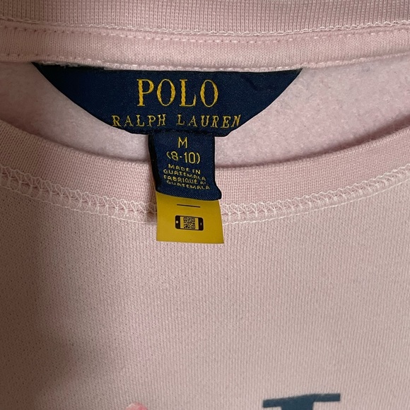 🌟VGUC Polo Sweatshirt size Medium - Picture 3 of 4